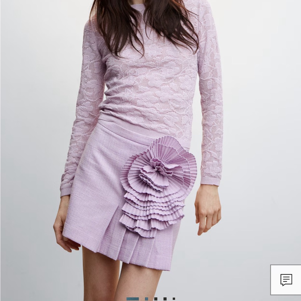 PLEATED MAXIEL OWER SKIRT 8